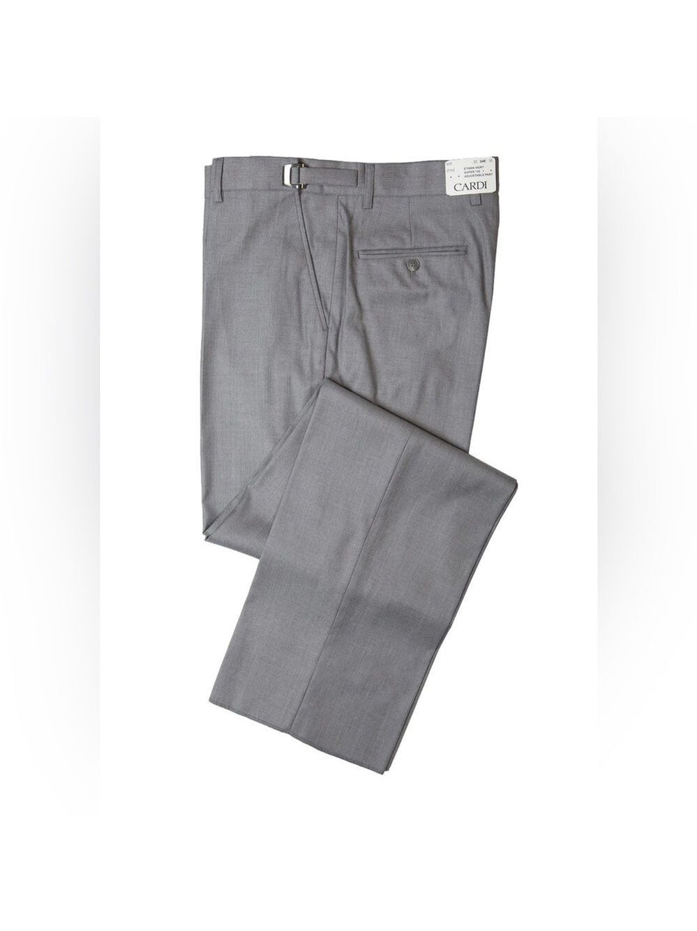 Light Grey Tuxedo Tux Suit Pants Heather Gray Cardi Ethan 27 28 29 adjustable